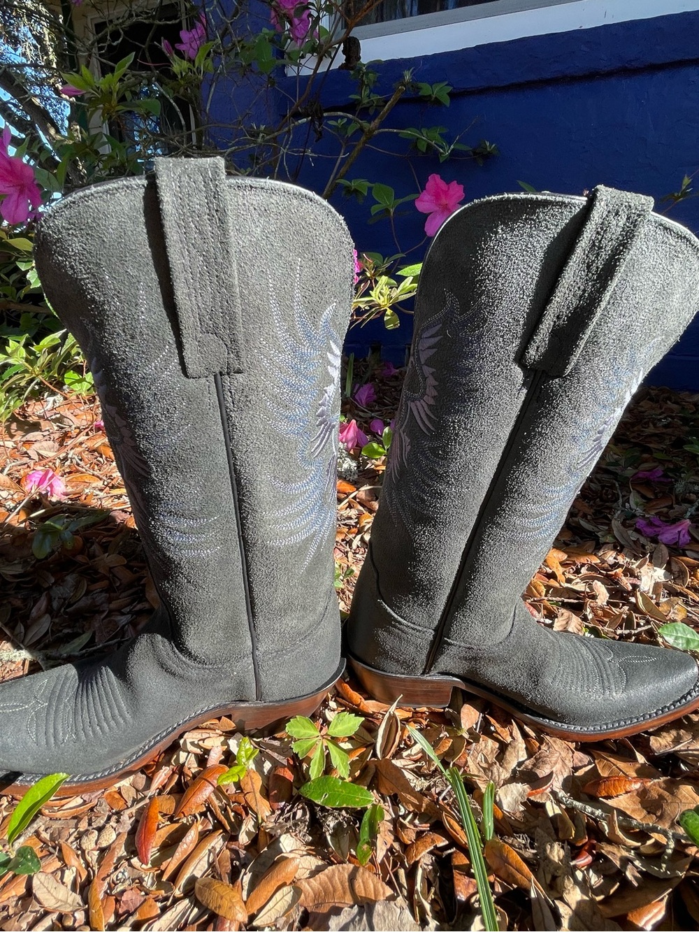 Lucchese Eric Church These Boots Black Phoenix Lyric Sole Boots M5 W7 NEW RARE - Picture 13 of 14